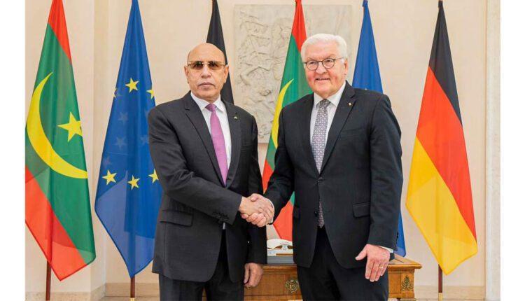 الرئيس الألماني: موريتانيا تلعب دورا محوريا في حفظ الأمن بالمنطقة الرئيس الألماني: موريتانيا تلعب دورا محوريا في حفظ الأمن بالمنطقة