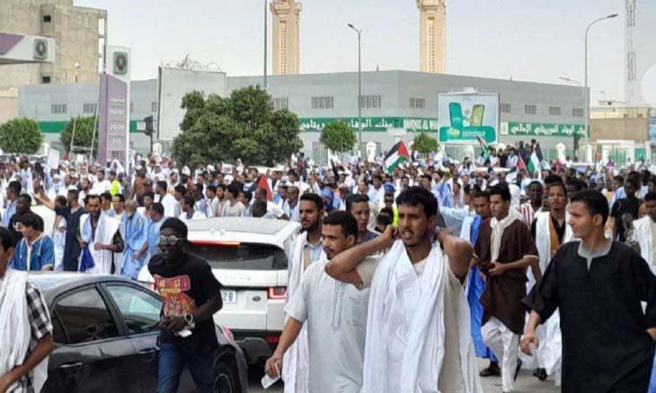 «موريتانيا مع فلسطين»: عنوان مؤتمر لرابطة «صحافيو الأقصى» واحتجاجات أمام سفارة أمريكا وأسامة حمدان يشارك ويؤكد: المقاومة ستبقى «موريتانيا مع فلسطين»: عنوان مؤتمر لرابطة «صحافيو الأقصى» واحتجاجات أمام سفارة أمريكا وأسامة حمدان يشارك ويؤكد: المقاومة ستبقى