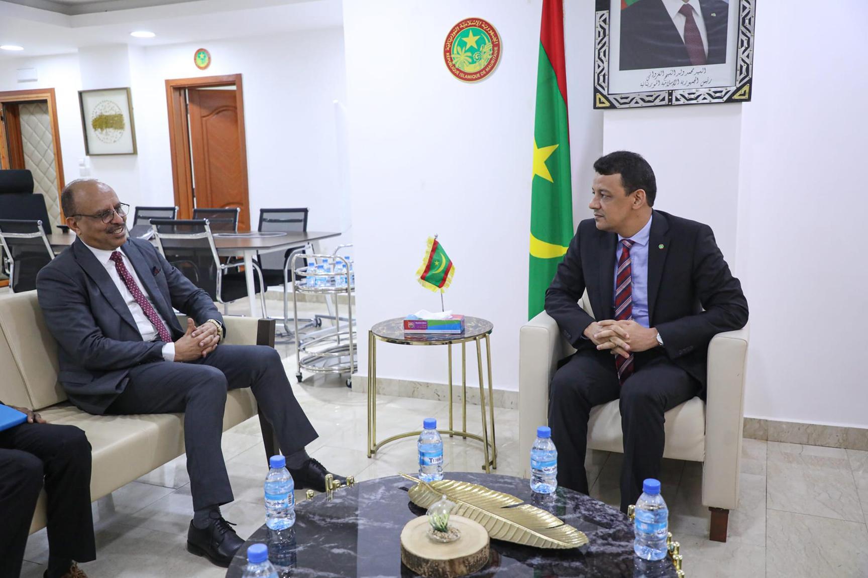 موريتانيا والسودان تبحثان إرساء شراكة في المجال الرقمي موريتانيا والسودان تبحثان إرساء شراكة في المجال الرقمي