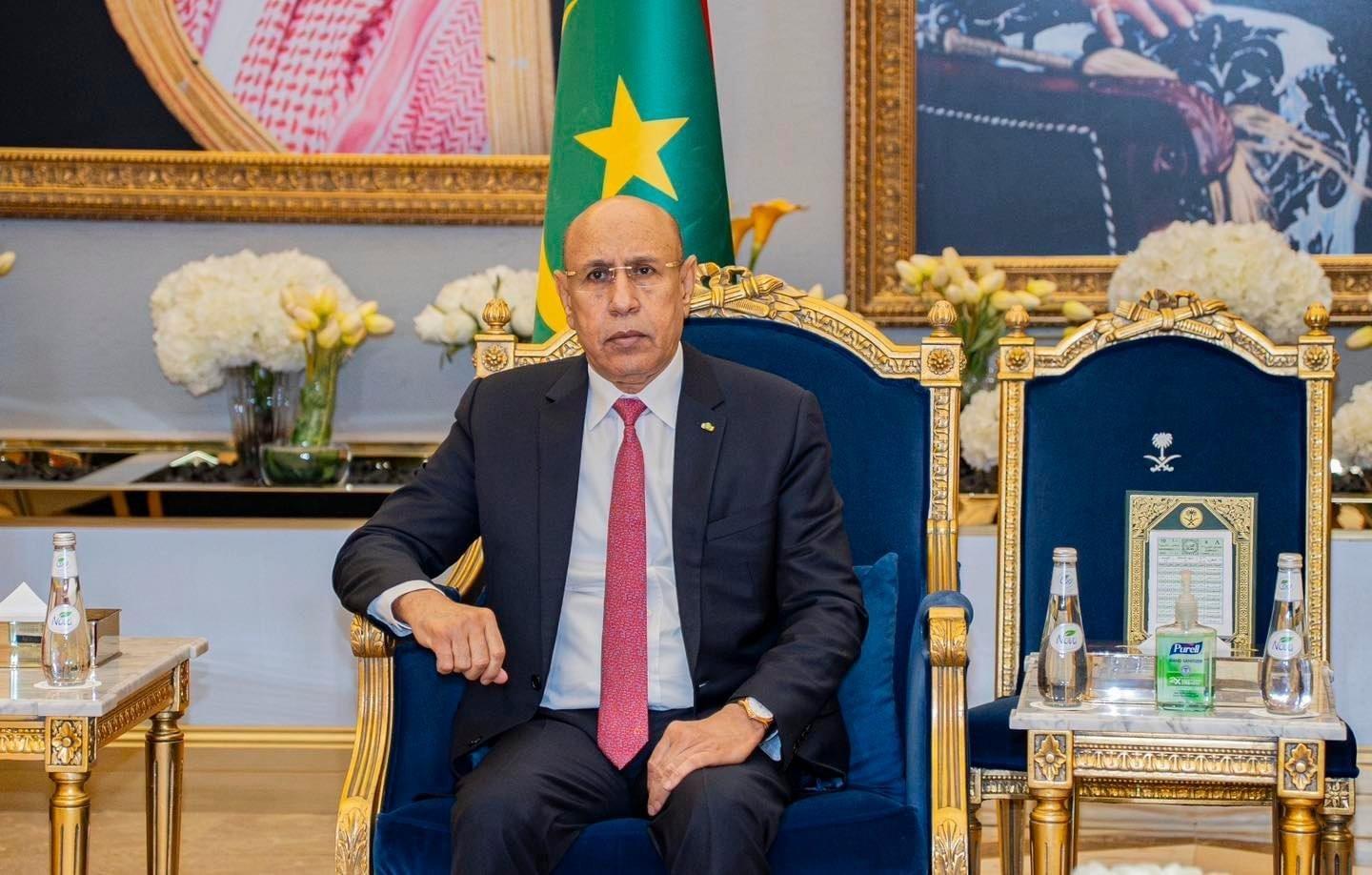 الرئيس غزواني: أمن المنطقة مرهون بتمكين الشعب الفلسطيني من إقامة دولة مستقلة الرئيس غزواني: أمن المنطقة مرهون بتمكين الشعب الفلسطيني من إقامة دولة مستقلة