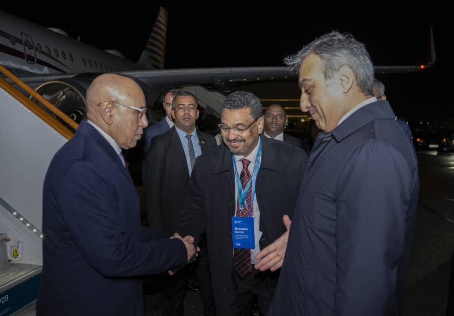 الرئيس غزواني يصل إلى أذربيجان للمشاركة في مؤتمر COP 29 الرئيس غزواني يصل إلى أذربيجان للمشاركة في مؤتمر COP 29