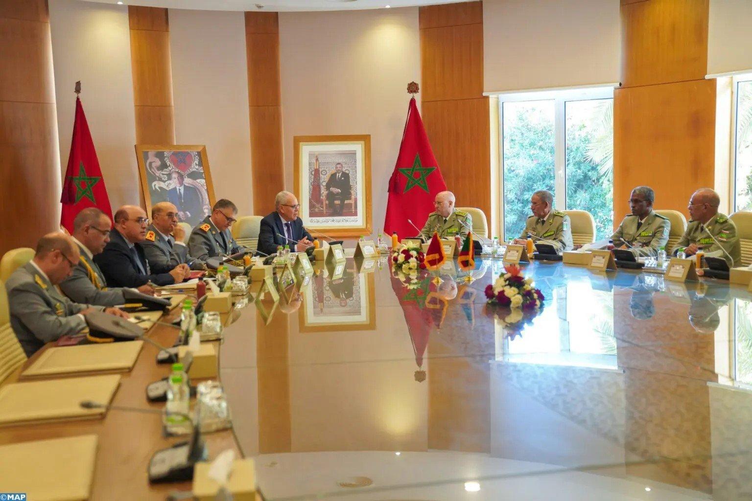 موريتانيا والمغرب يستعرضان حصيلة وآفاق تعاونهما العسكري موريتانيا والمغرب يستعرضان حصيلة وآفاق تعاونهما العسكري