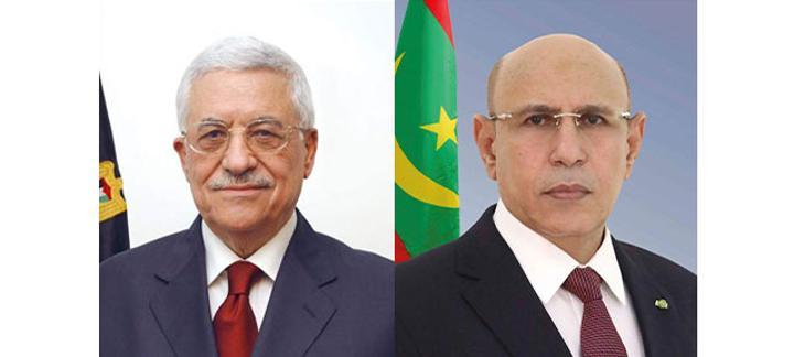 “غزواني” يهنئ “عباس” في ذكرى إعلان الدولة الفلسطينية “غزواني” يهنئ “عباس” في ذكرى إعلان الدولة الفلسطينية