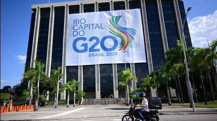 الرئيس غزواني يشارك في قمة الـ G 20 في ريو دي جانيرو بالبرازيل الرئيس غزواني يشارك في قمة الـ G 20 في ريو دي جانيرو بالبرازيل