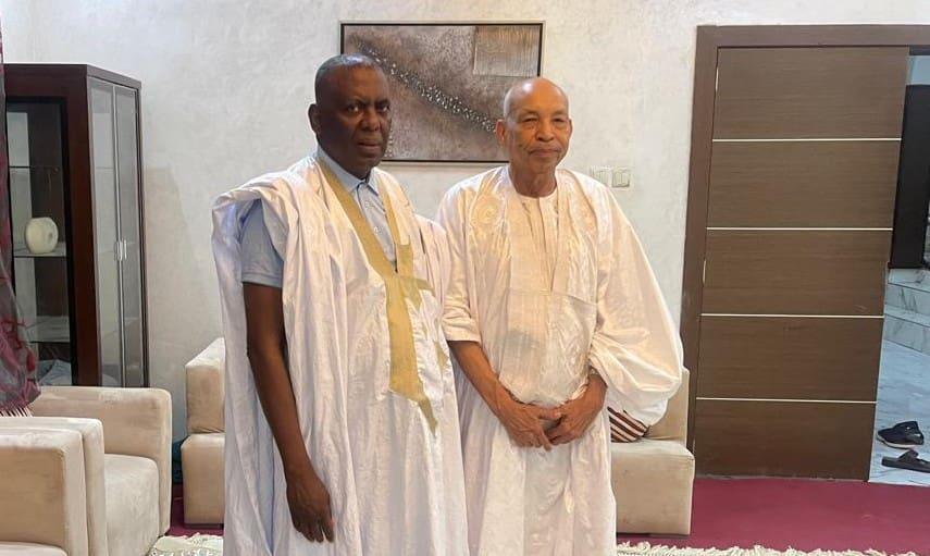 موسى فال يقيم مائدة إفطار لـ “بيرام” ويناقش معه ملف الحوار موسى فال يقيم مائدة إفطار لـ “بيرام” ويناقش معه ملف الحوار