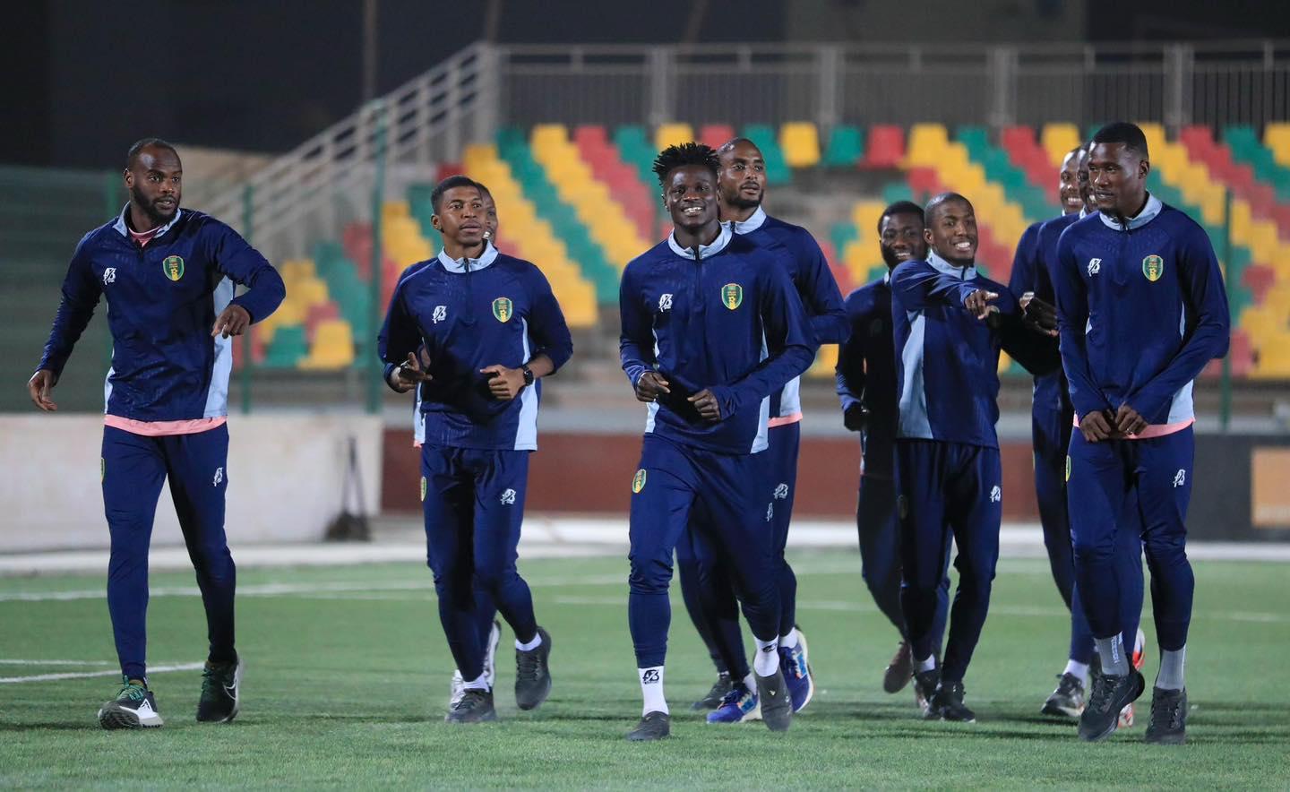 المنتخب الموريتاني يواجه نظيره الكونغولى على ملعب نواذيبو المنتخب الموريتاني يواجه نظيره الكونغولى على ملعب نواذيبو