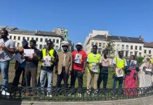 وقفة لـحركة “إيرا” أمام البرلمان الأوروبي ببلجيكا وقفة لـحركة "إيرا" أمام البرلمان الأوروبي ببلجيكا