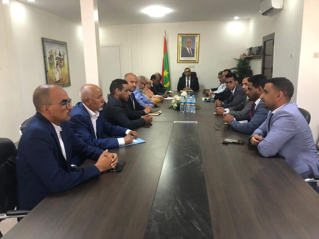 ولد أمين: ندرس مطالب النقابة الوطنية للتعليم العالي ولد أمين: ندرس مطالب النقابة الوطنية للتعليم العالي