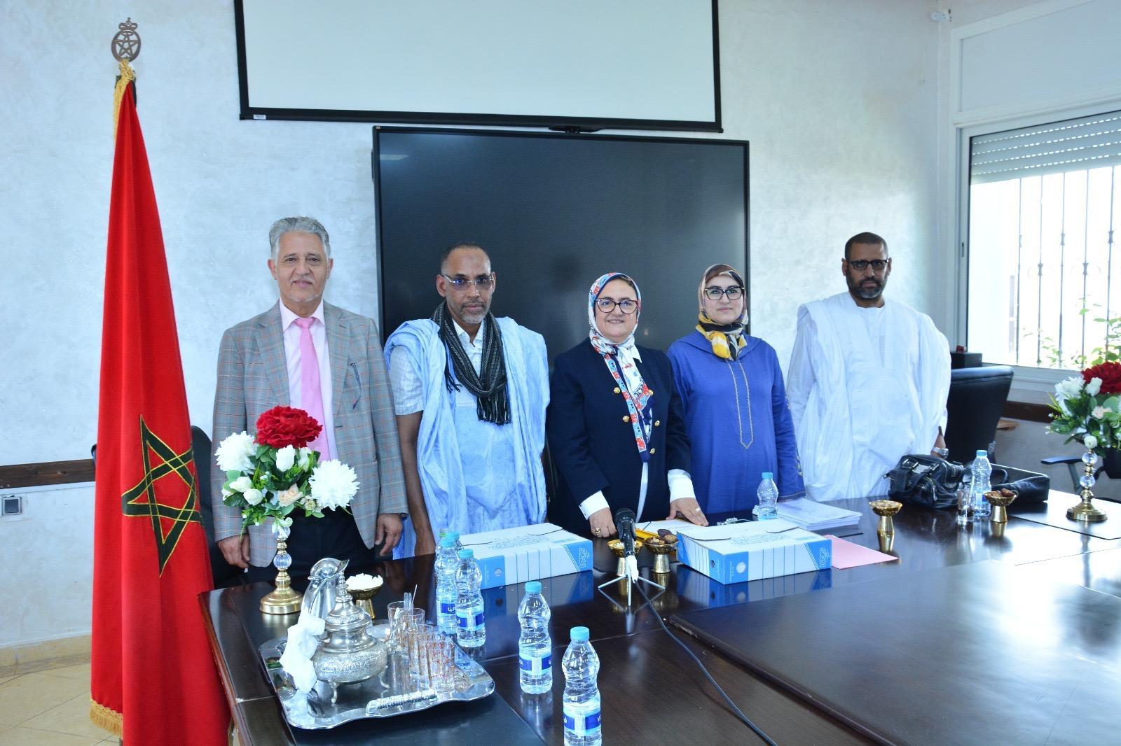 أستاذان موريتانيان يناقشان التأهيل الجامعي بجامعة محمد الخامس أستاذان موريتانيان يناقشان التأهيل الجامعي بجامعة محمد الخامس