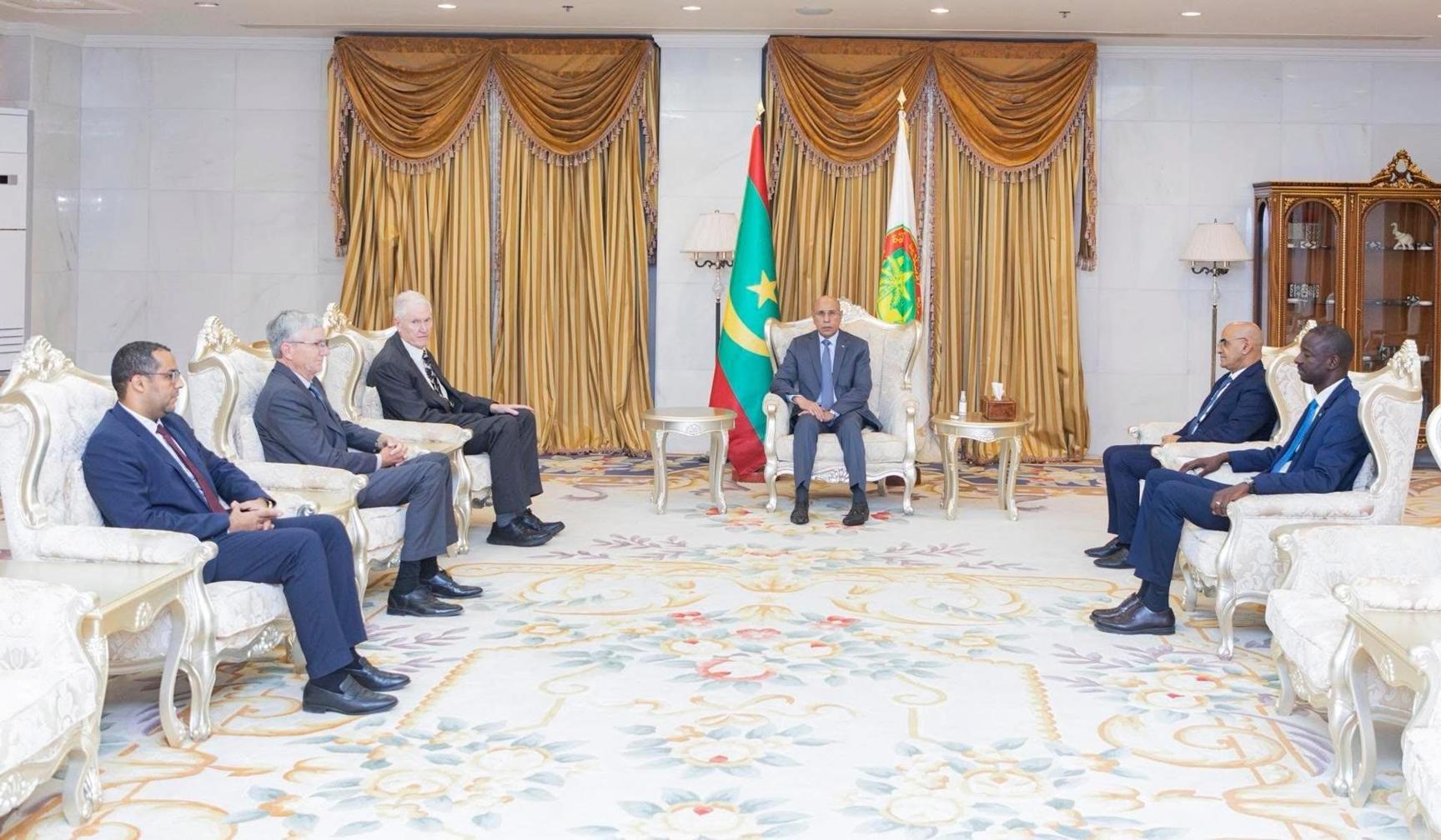 غزواني يبحث تطوير مناجم النحاس مع مدير MCM غزواني يبحث تطوير مناجم النحاس مع مدير MCM