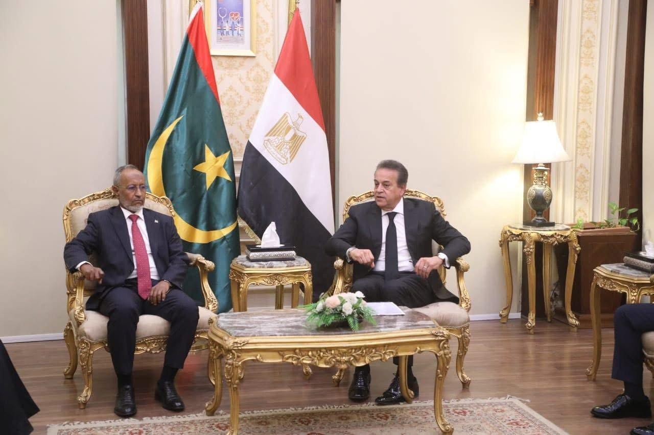 موريتانيا ومصر تبحثان توسيع الشراكة الدوائية موريتانيا ومصر تبحثان توسيع الشراكة الدوائية