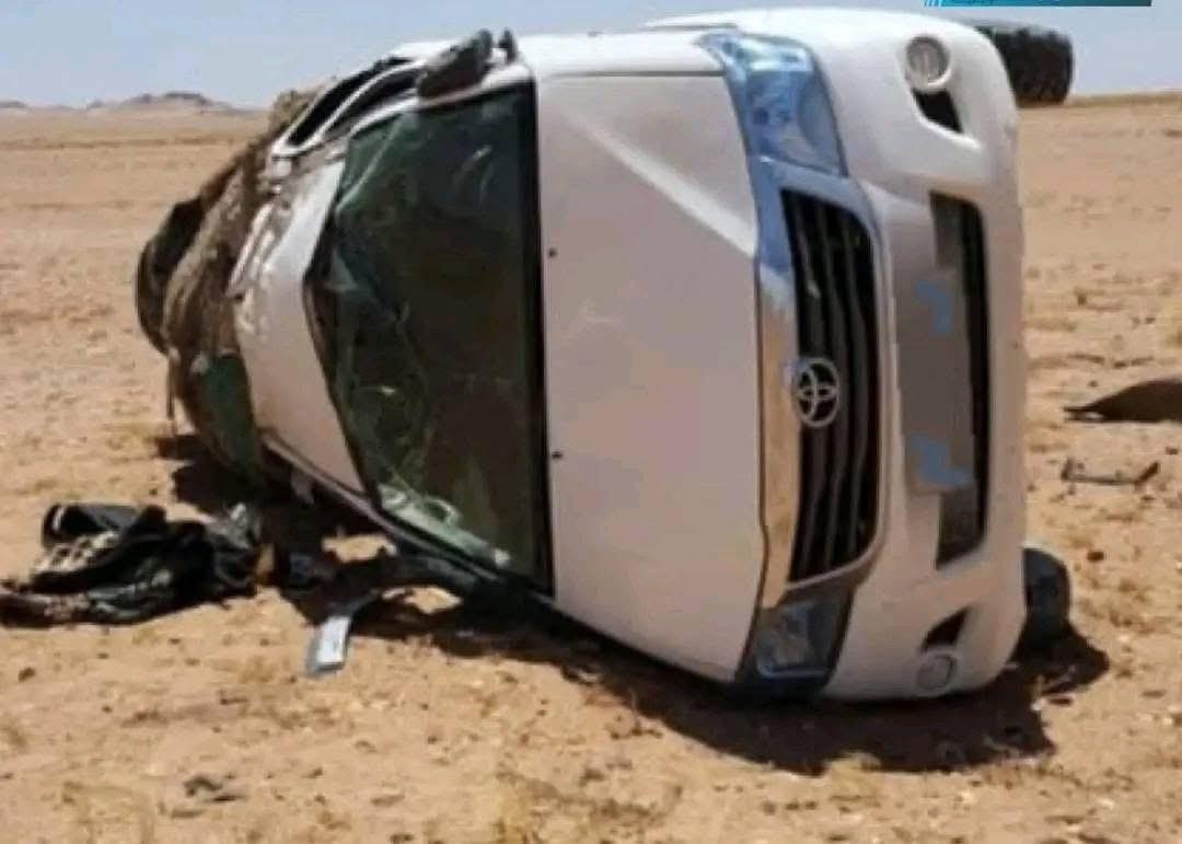 وفاة شخص وإصابة آخر في حادث سير قرب أغشوركيت وفاة شخص وإصابة آخر في حادث سير قرب أغشوركيت