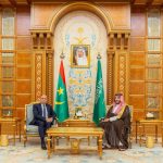 الرئيس الموريتاني يلتقي ولي العهد السعودي الرئيس الموريتاني يلتقي ولي العهد السعودي