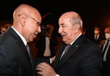 غزواني: نؤكد على تعزيز التعاون مع الجزائر غزواني: نؤكد على تعزيز التعاون مع الجزائر