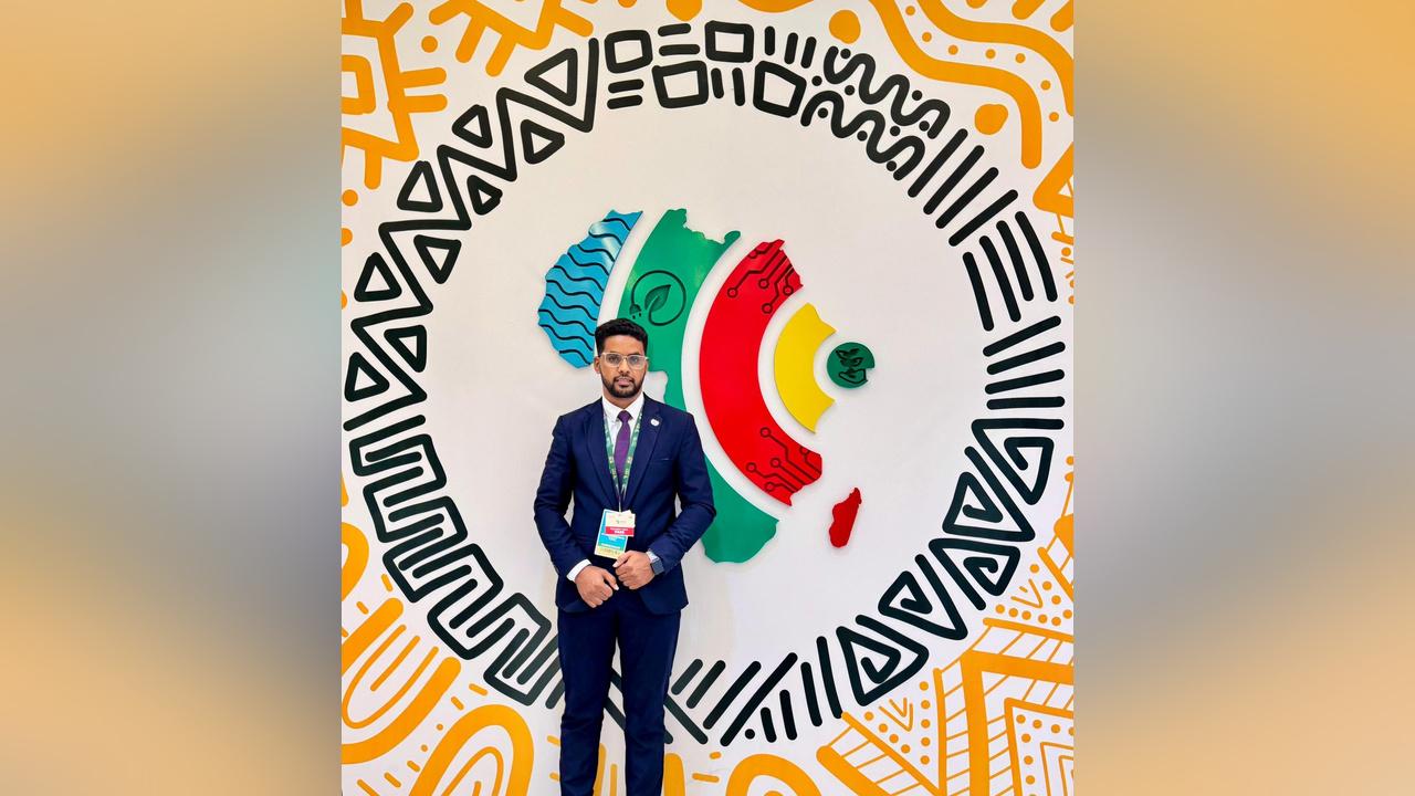 عبد الرحمن ولد سيدي المختار يمثل الشباب في COP 30 عبد الرحمن ولد سيدي المختار يمثل الشباب في COP 30