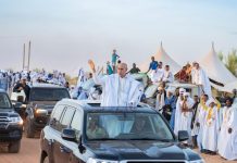 الرئيس غزواني يؤدي زيارة “مفاجئة” لسد ولاته بالحوض الشرقي الرئيس غزواني يؤدي زيارة "مفاجئة" لسد ولاته بالحوض الشرقي