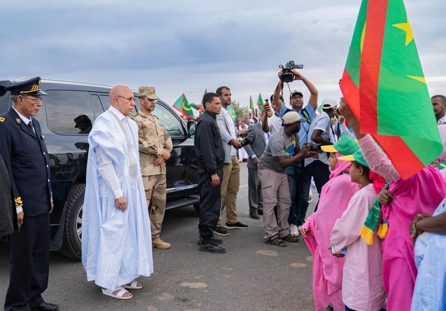 غزواني يصل جيكني في ختام جولته بالحوض الشرقي غزواني يصل جيكني في ختام جولته بالحوض الشرقي