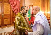 غزواني: نحرص على تطوير علاقات التعاون مع المغرب غزواني: نحرص على تطوير علاقات التعاون مع المغرب