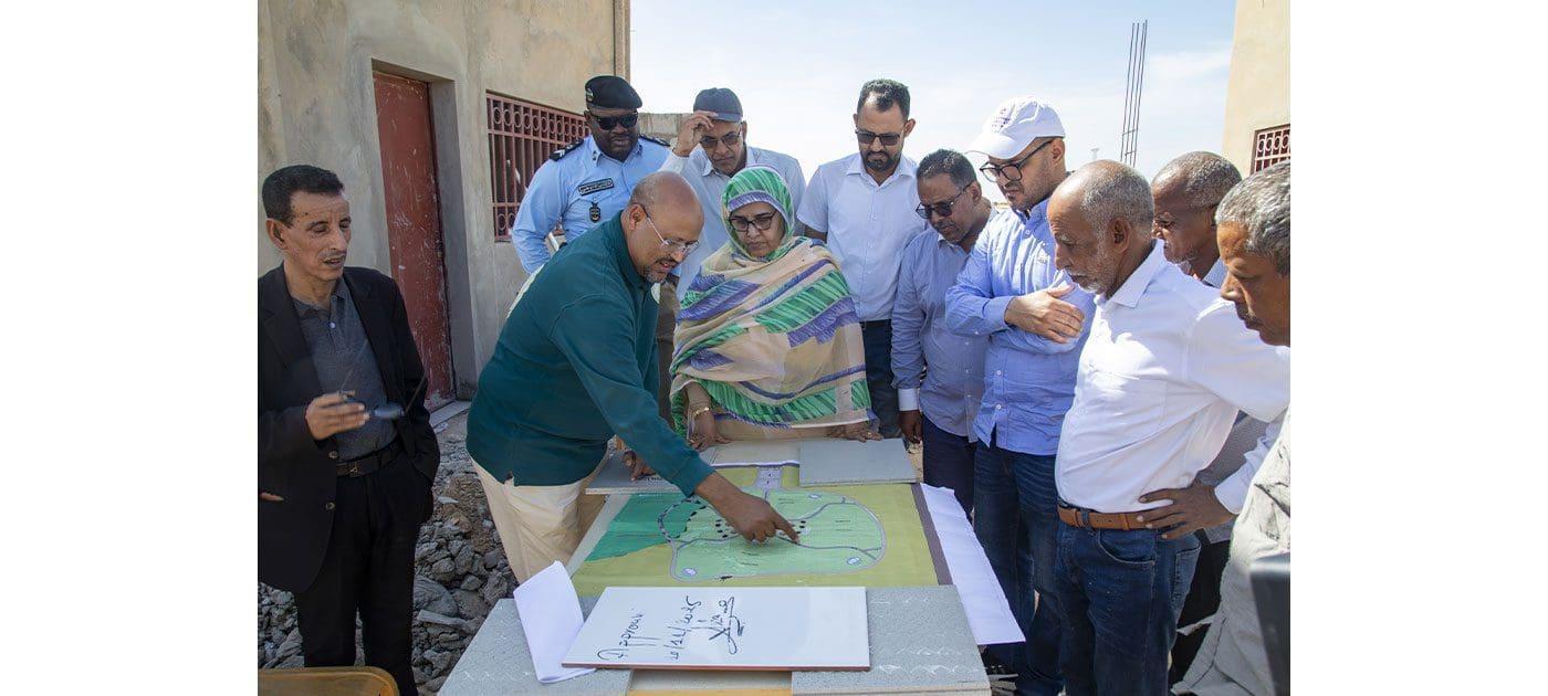 تشجير 110 كلمترات في ولايات نواكشوط الثلاث تشجير 110 كلمترات في ولايات نواكشوط الثلاث