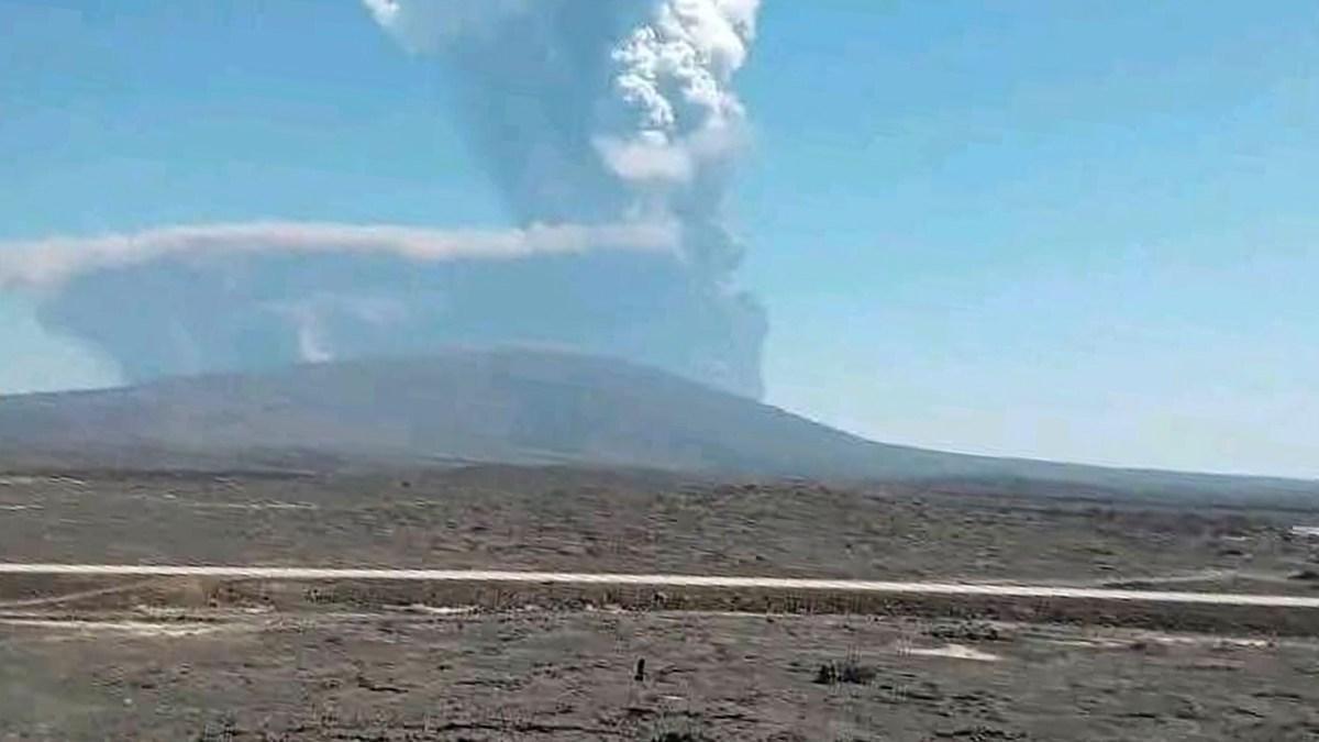 بركان إثيوبي يثور بعد 12 ألف عام والرماد يصل دولا عربية بركان إثيوبي يثور بعد 12 ألف عام والرماد يصل دولا عربية