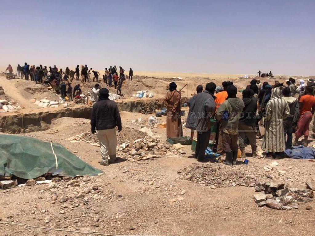 منقبون يعثرون على جثمان متحلل في صحاري تيرس زمور منقبون يعثرون على جثمان متحلل في صحاري تيرس زمور