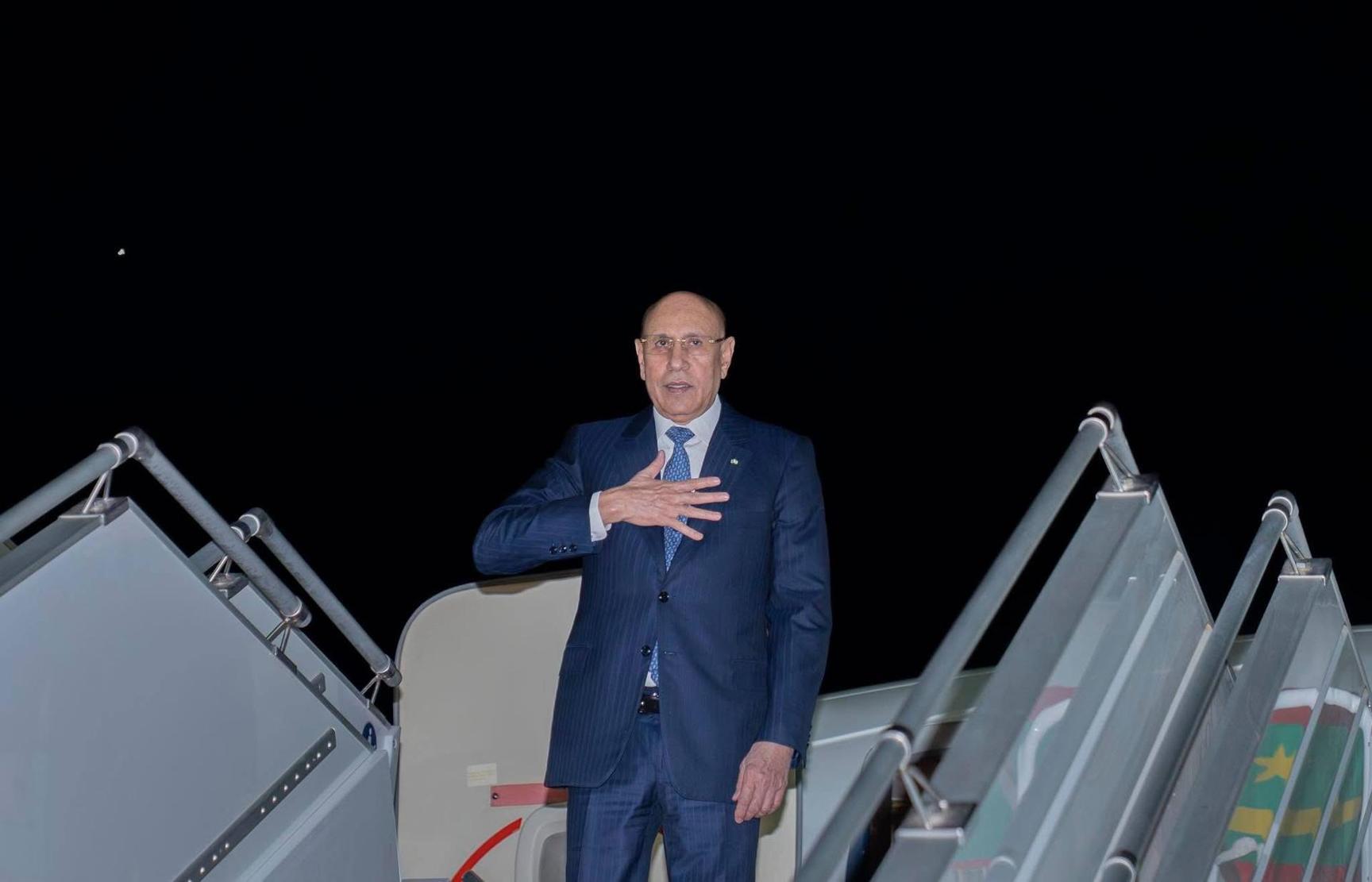 الرئيس غزواني يتوجه إلى قطر للمشاركة في منتدى الدوحة الرئيس غزواني يتوجه إلى قطر للمشاركة في منتدى الدوحة