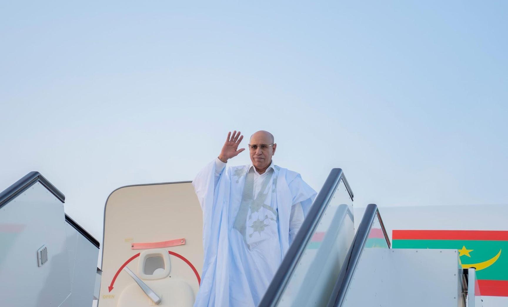 غزواني يتوجه إلى المدينة المنورة قادماً من الدوحة غزواني يتوجه إلى المدينة المنورة قادماً من الدوحة