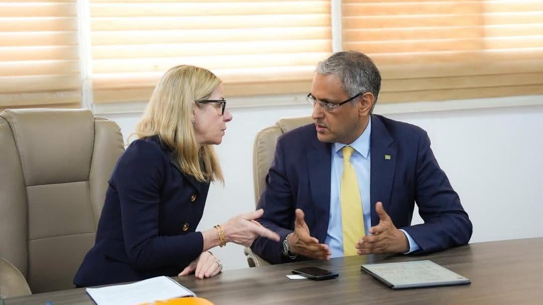 موريتانيا تناقش مع البنك الدولي مشاريع مشتركة موريتانيا تناقش مع البنك الدولي مشاريع مشتركة