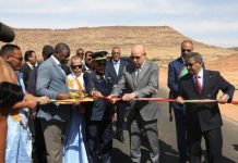 الرئيس الموريتاني يدشّن 4 مقاطع طرقية جديدة الرئيس الموريتاني يدشّن 4 مقاطع طرقية جديدة