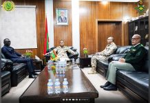 مباحثات موريتانية سنغالية حول التعاون في المجال العسكري مباحثات موريتانية سنغالية حول التعاون في المجال العسكري