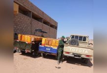 الجمارك تحبط محاولة تهريب كميات من المحروقات شرقي البلاد الجمارك تحبط محاولة تهريب كميات من المحروقات شرقي البلاد