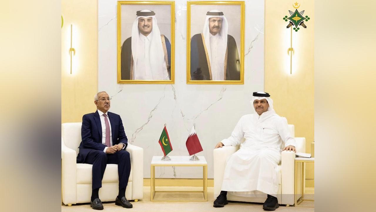 موريتانيا وقطر توقعان مذكرة تفاهم لتطوير العلاقات العسكرية موريتانيا وقطر توقعان مذكرة تفاهم لتطوير العلاقات العسكرية