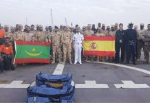 نواذيبو: تمارين مشتركة بين البحريتين الموريتانية والإسبانية نواذيبو: تمارين مشتركة بين البحريتين الموريتانية والإسبانية