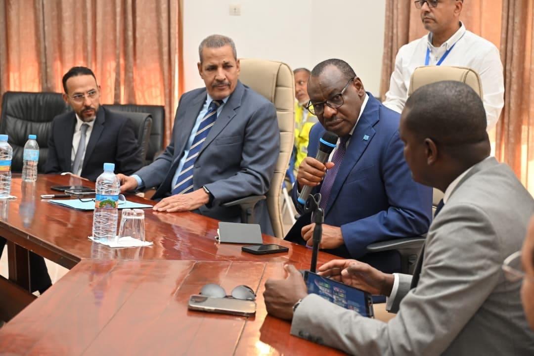 وفد من الأمم المتحدة يزور ميناء نواكشوط المستقل وفد من الأمم المتحدة يزور ميناء نواكشوط المستقل