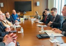 مشاورات لدعم السلم في إفريقيا بين أبوظبي ومسؤولين أمريكيين وبريطانيين مشاورات لدعم السلم في إفريقيا بين أبوظبي ومسؤولين أمريكيين وبريطانيين