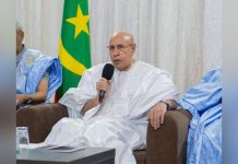 الرئيس الموريتاني يدعو إلى حماية الشباب من الإرهاب والمخدرات الرئيس الموريتاني يدعو إلى حماية الشباب من الإرهاب والمخدرات