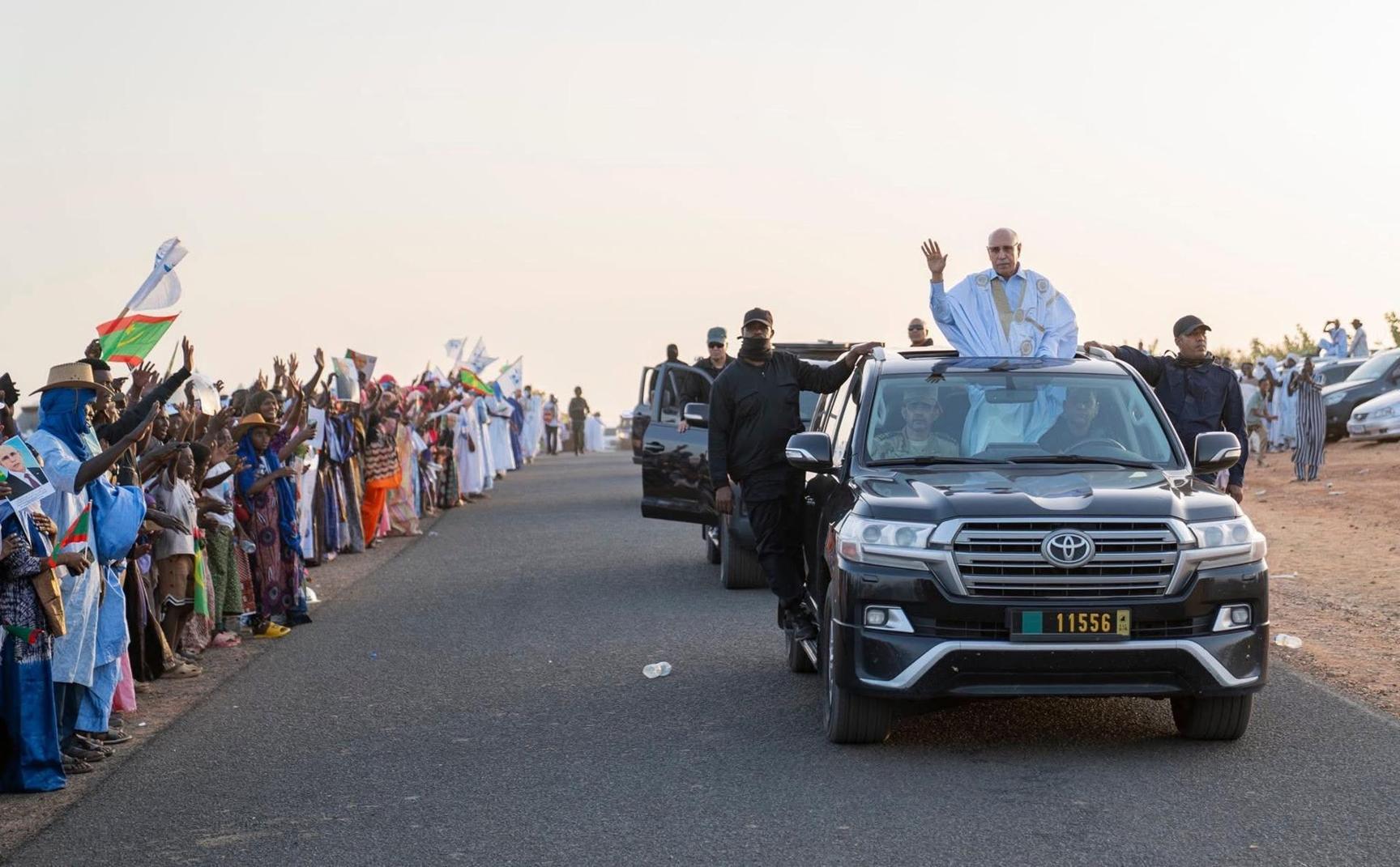 من مدينة مونكل.. الرئيس غزواني يختتم جولته في ولاية غورغول من مدينة مونكل.. الرئيس غزواني يختتم جولته في ولاية غورغول