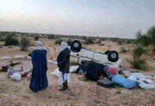 وفاة شخص وإصابة ستة آخرين في حادث سير على طريق القدية بتكانت وفاة شخص وإصابة ستة آخرين في حادث سير على طريق القدية بتكانت