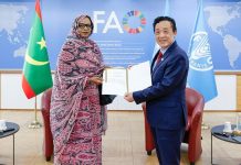 ال”فاو” تؤكد حرصها على تعزيز تعاونها مع موريتانيا ال"فاو" تؤكد حرصها على تعزيز تعاونها مع موريتانيا