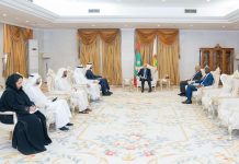 الرئيس الموريتاني يستقبل وفدا إماراتيا “رفيع المستوى” الرئيس الموريتاني يستقبل وفدا إماراتيا “رفيع المستوى”