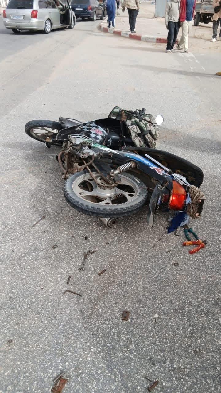 نواكشوط: دهس سائق دراجة قرب حمام النيل نواكشوط: دهس سائق دراجة قرب حمام النيل