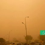 تراجع العاصفة الرملية وتحسن الرؤية تدريجيا تراجع العاصفة الرملية وتحسن الرؤية تدريجيا