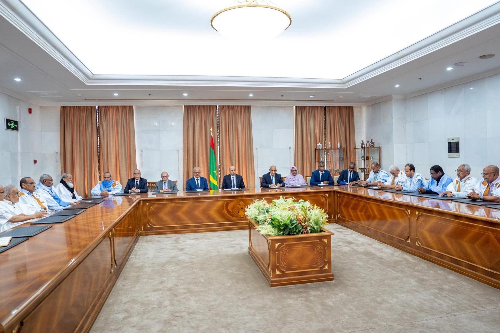 غزواني: موريتانيا تواجه تداعيات الشرق الأوسط غزواني: موريتانيا تواجه تداعيات الشرق الأوسط