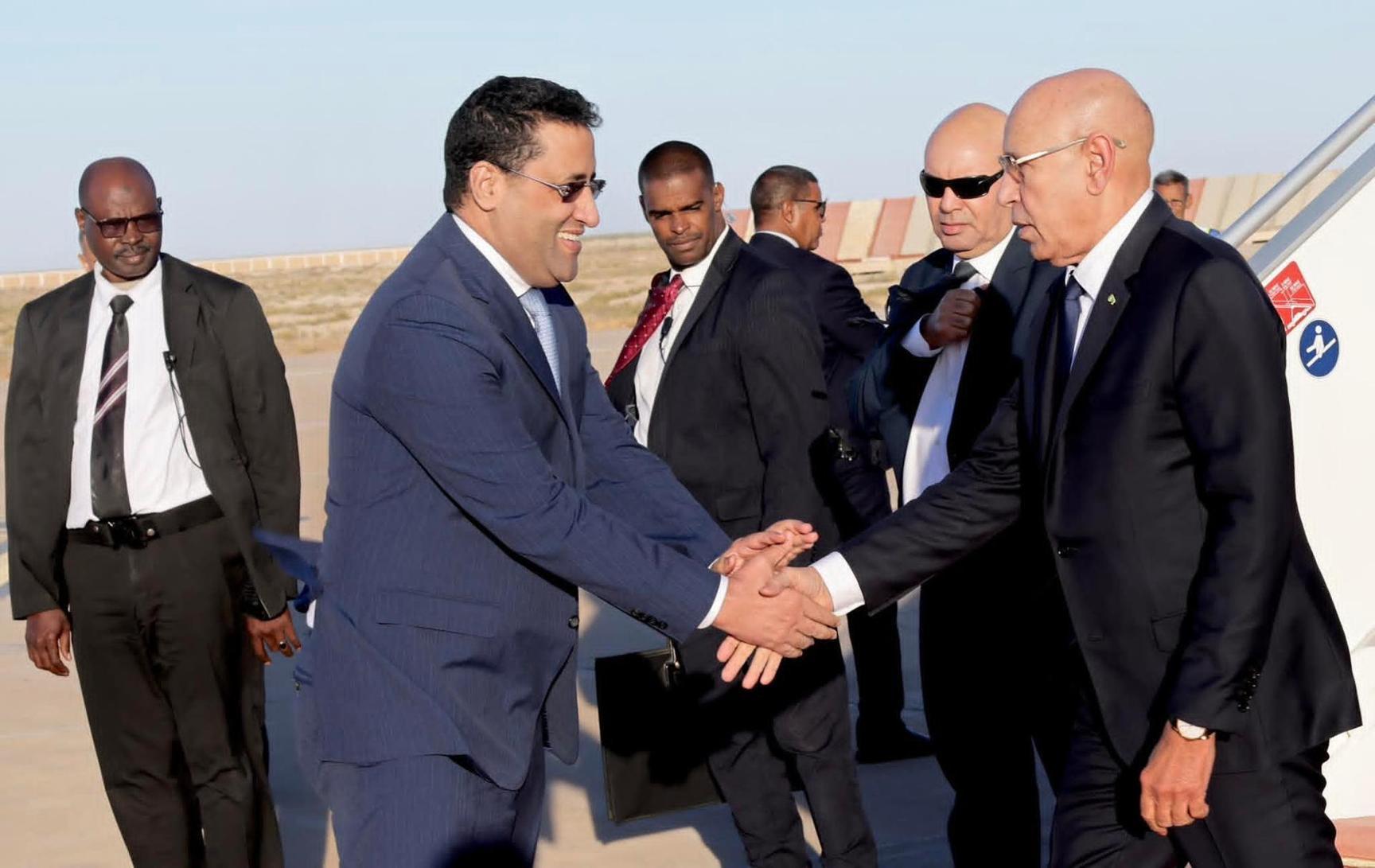 الرئيس غزواني يعود إلى نواكشوط مختتما زيارته لابروكسل الرئيس غزواني يعود إلى نواكشوط مختتما زيارته لابروكسل