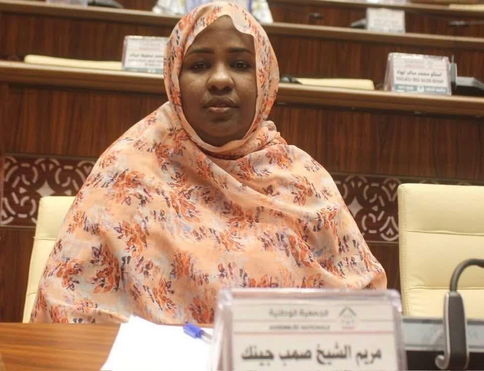 توقيف النائب مريم بنت الشيخ في نواكشوط توقيف النائب مريم بنت الشيخ في نواكشوط