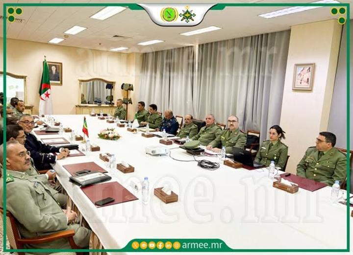 اجتماعات موريتانية جزائرية لتعزيز التعاون العسكري اجتماعات موريتانية جزائرية لتعزيز التعاون العسكري
