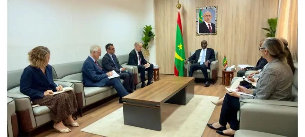 موريتانيا تبحث مع شركائها الغربيين تعزيز التعاون والقضايا الإقليمية موريتانيا تبحث مع شركائها الغربيين تعزيز التعاون والقضايا الإقليمية