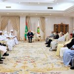 الرئيس الموريتاني يستقبل عميد جامع الجزائر بنواكشوط الرئيس الموريتاني يستقبل عميد جامع الجزائر بنواكشوط