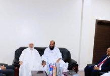 زيارة عميد الجامع الأعظم بالجزائر لهيئة العلماء الموريتانيين زيارة عميد الجامع الأعظم بالجزائر لهيئة العلماء الموريتانيين