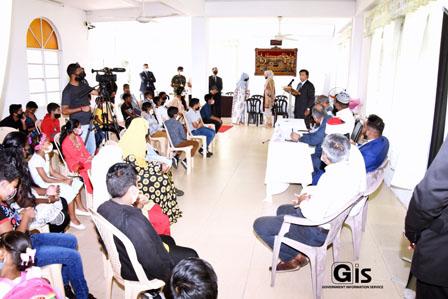International Day of Peace 2021: President Roopun participates in M-Kids Organisation traditional lunch International Day of Peace 2021: President Roopun participates in M-Kids Organisation traditional lunch